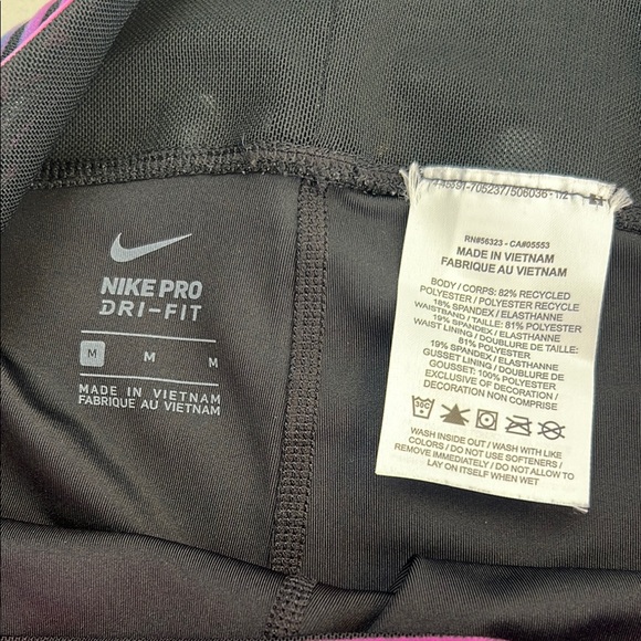 Nike Pro Black Spandex Shorts - Picture 5 of 7